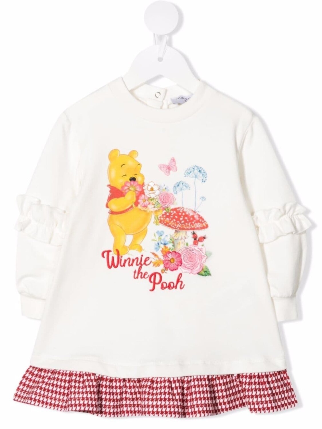 

Monnalisa платье-джемпер Winnie-the-Pooh, белый