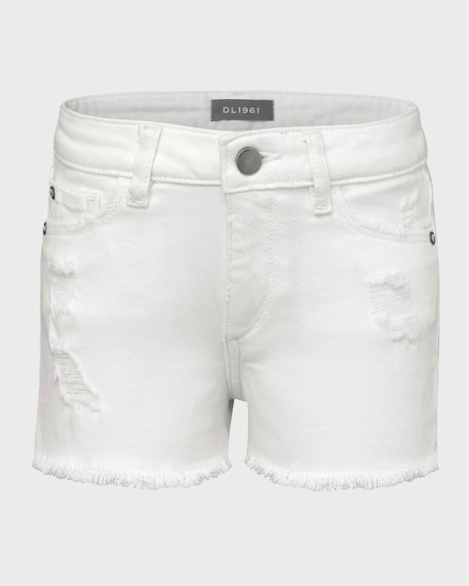 

Обрезанные джинсовые шорты Lucy для девочек, размер 7–14 DL1961 Premium Denim