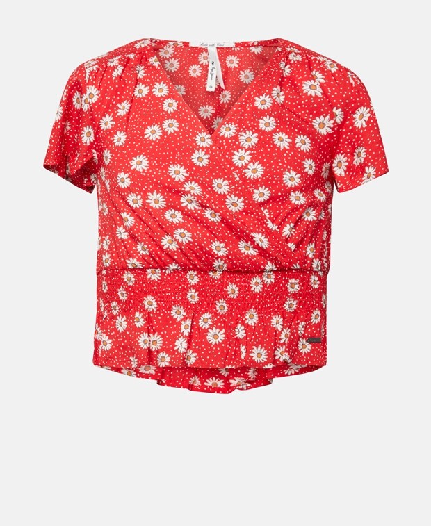 

Рубашка блузка Pepe Jeans, красный