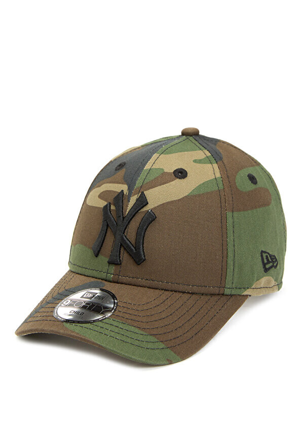 

Зеленая детская шапка унисекс 9forty new york yankees New Era