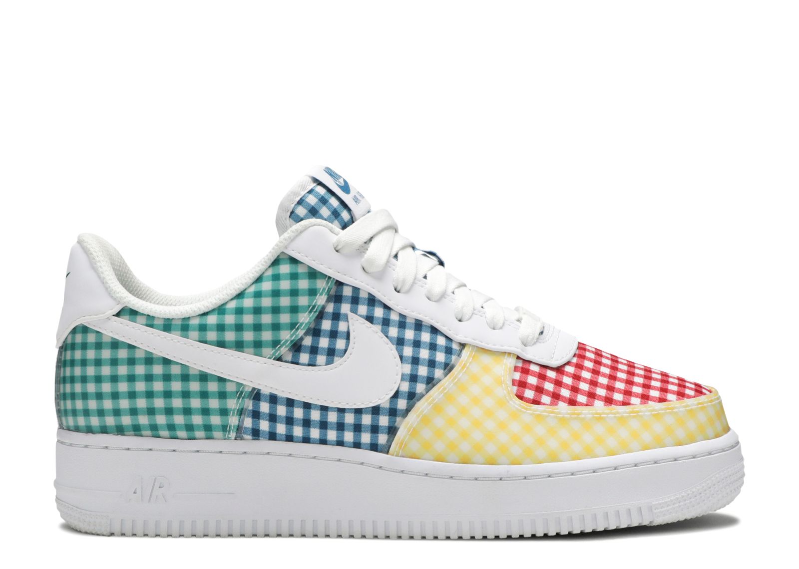 

Кроссовки Nike Wmns Air Force 1 Low Qs 'Gingham Pack - Multicolor', разноцветный