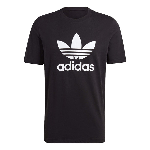 

Футболка adidas originals Adicolor Classics Trefoil Tee 'Black White', черный