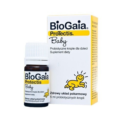 Ewopharma, BioGaia ProTectis Baby, пробиотические капли для детей, 5 мл детские капли против колик biogaia protectis 10 мл
