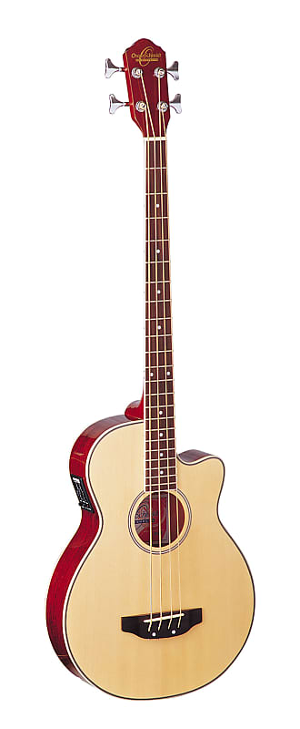 Басс гитара Oscar Schmidt - Natural Spruce Acoustic Electric Bass! OB100N-A oscar asensio watercolour a day