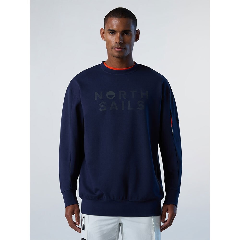 

Свитер North Sails Interlock Crew Neck, синий
