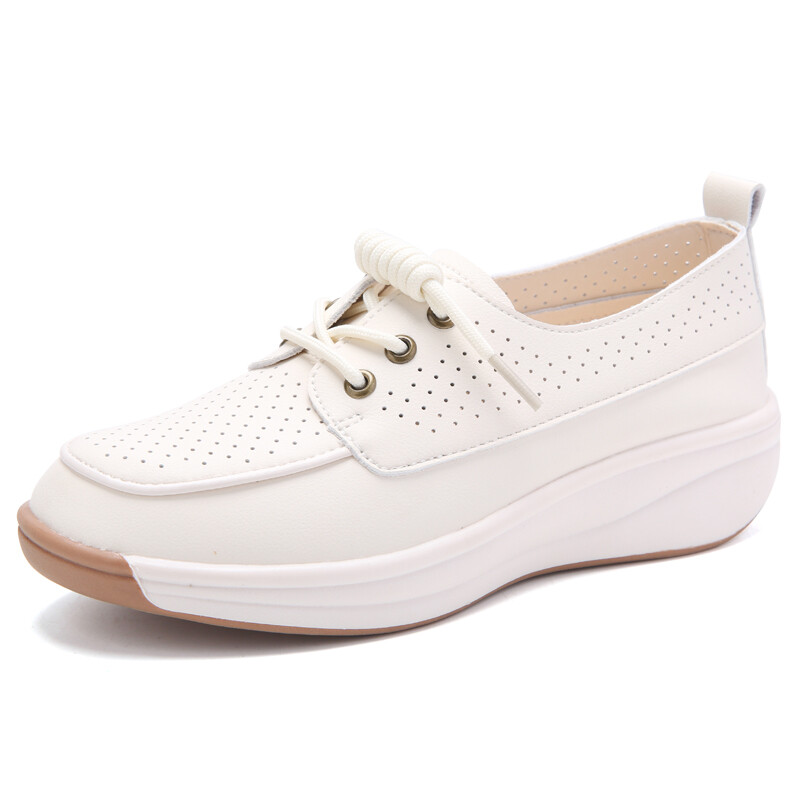 

Туфли женские повседневные Women's Casual Shoes Women's Concubine Beauty, бежевый/черный