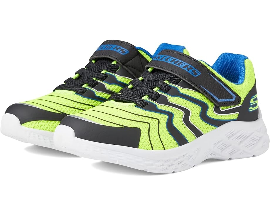 

Кроссовки Skechers Microspec II - Troms, цвет Black/Yellow/Blue