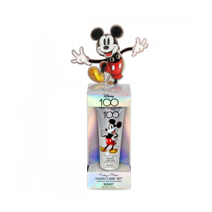 Набор косметики Disney 100 Mickey Mouse Hand Care Set Mad Beauty, Set 2 productos набор косметики disney 100 lip balm set mad beauty set 4 productos