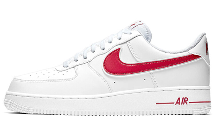 

Кроссовки унисекс для скейтбординга Nike Air Force 1 Low белый/красный