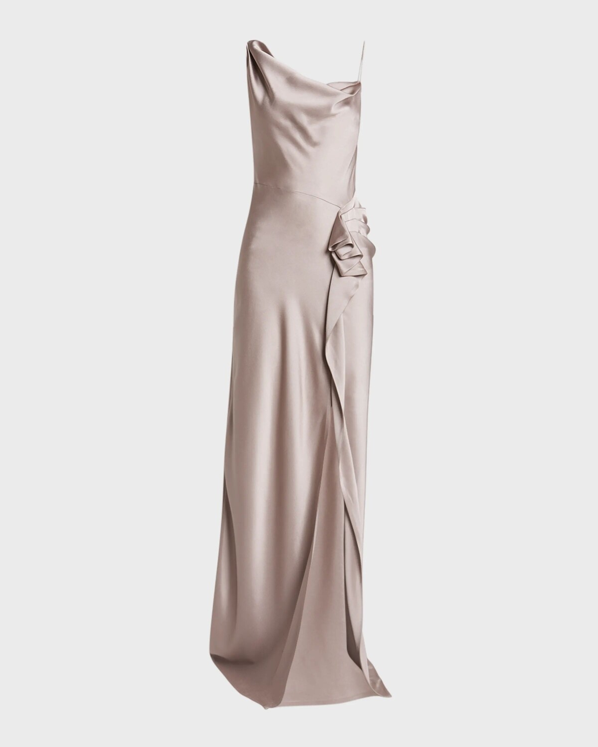 

Платье Deyon на одно плечо с драпировкой и рюшами Dries Van Noten, цвет Lpink