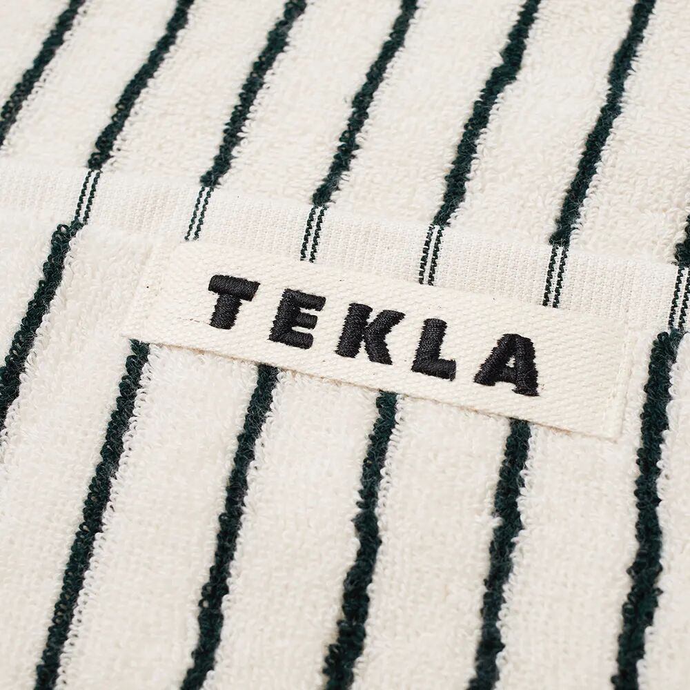 Tekla Fabrics Органическое махровое банное полотенце, белый tekla fabrics органическое махровое банное полотенце коричневый