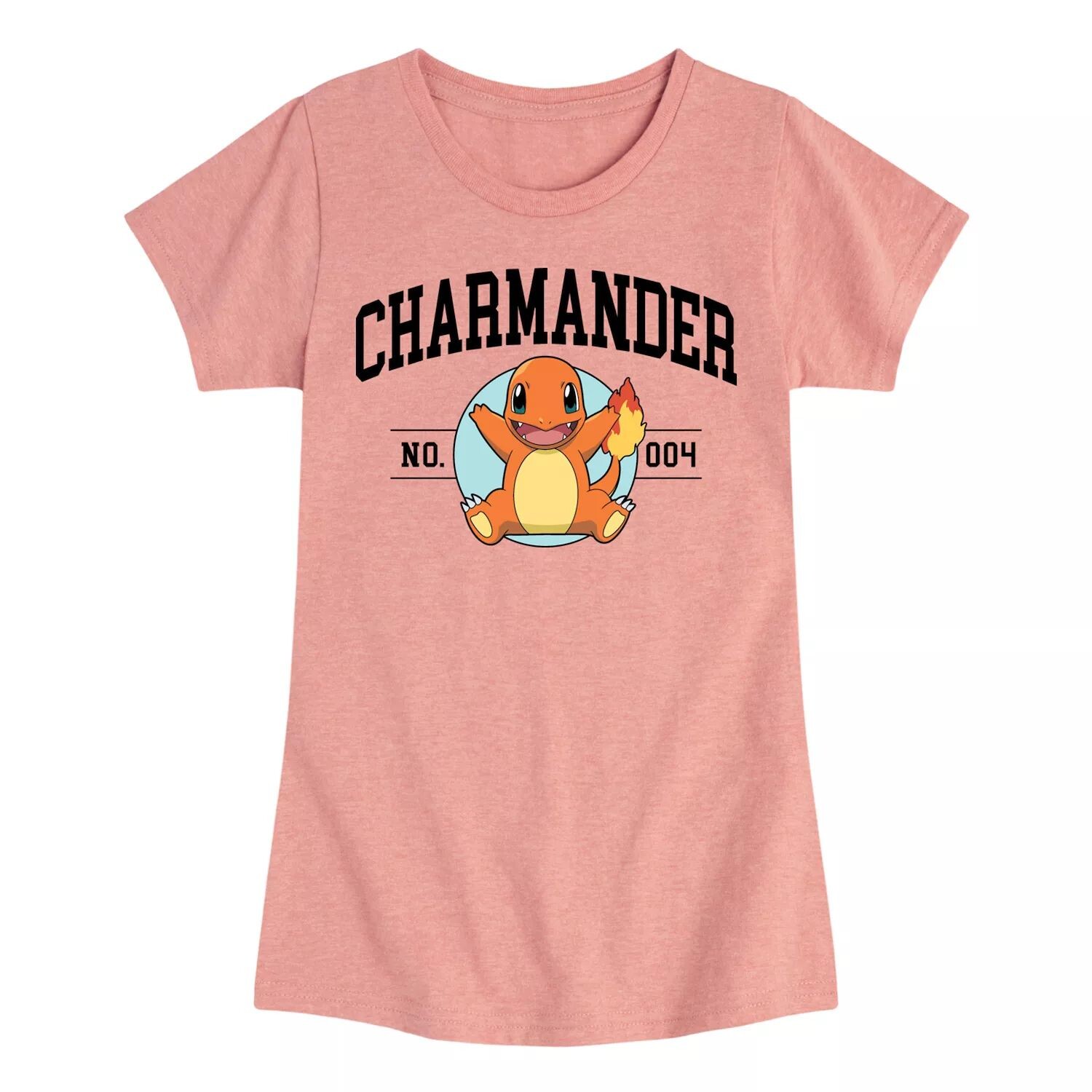 

Университетская футболка Pokemon Charmander для девочек 7–16 лет Licensed Character