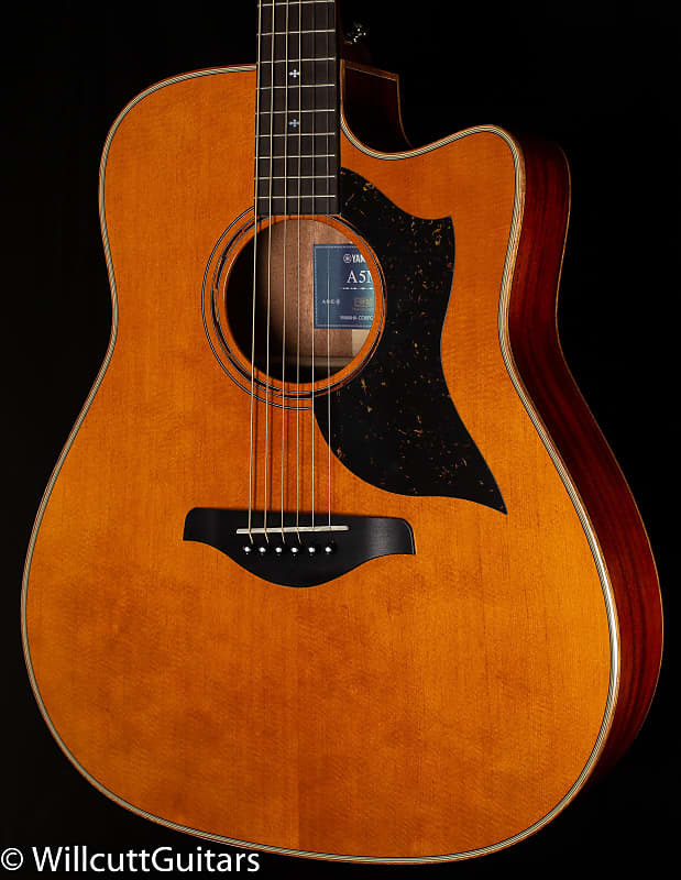 цена Акустическая гитара Yamaha A5M ARE Vintage Natural Cutaway Acoustic Electric