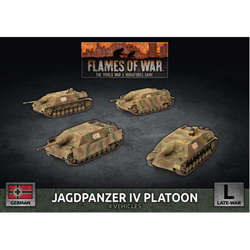 Фигурки Flames Of War: Jagdpanzer Iv Tank-Hunter Platoon (X4)