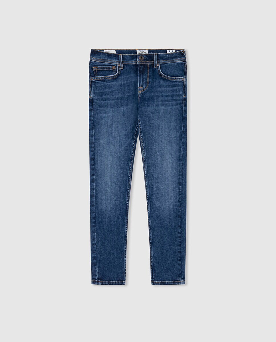 

Джинсы модели FINLY для мальчика Pepe Jeans, темно-синий