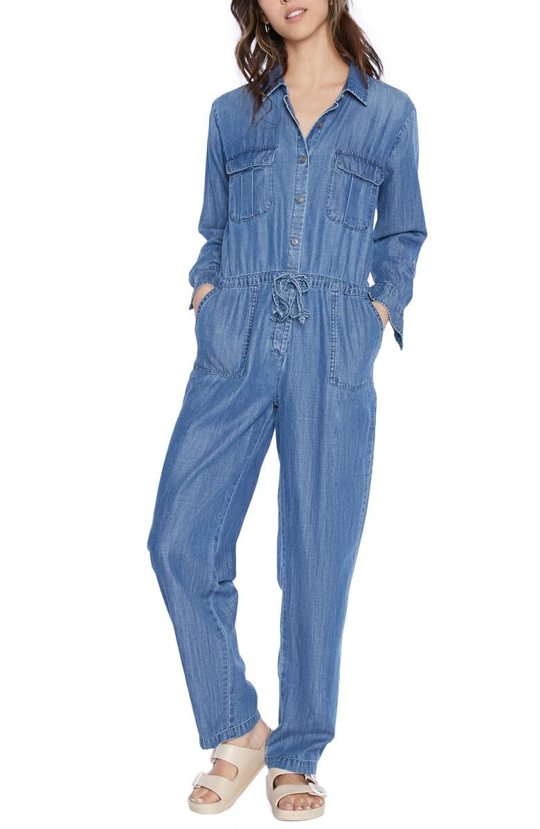 

Джинсовый комбинезон WASH LAB DENIM
