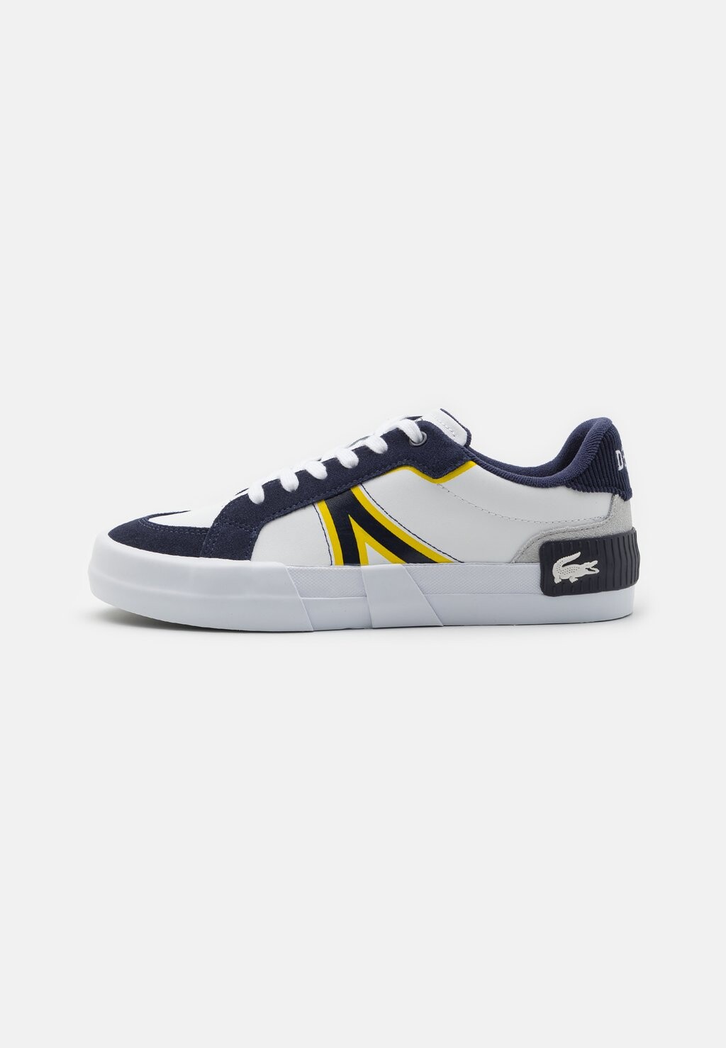 

Низкие кроссовки L004 Lacoste, белый/темно-синий