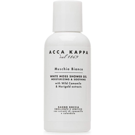Acca Kappa Пена для ванн и гель для душа White Moss 100 мл гель для душа acca kappa white moss 500 мл