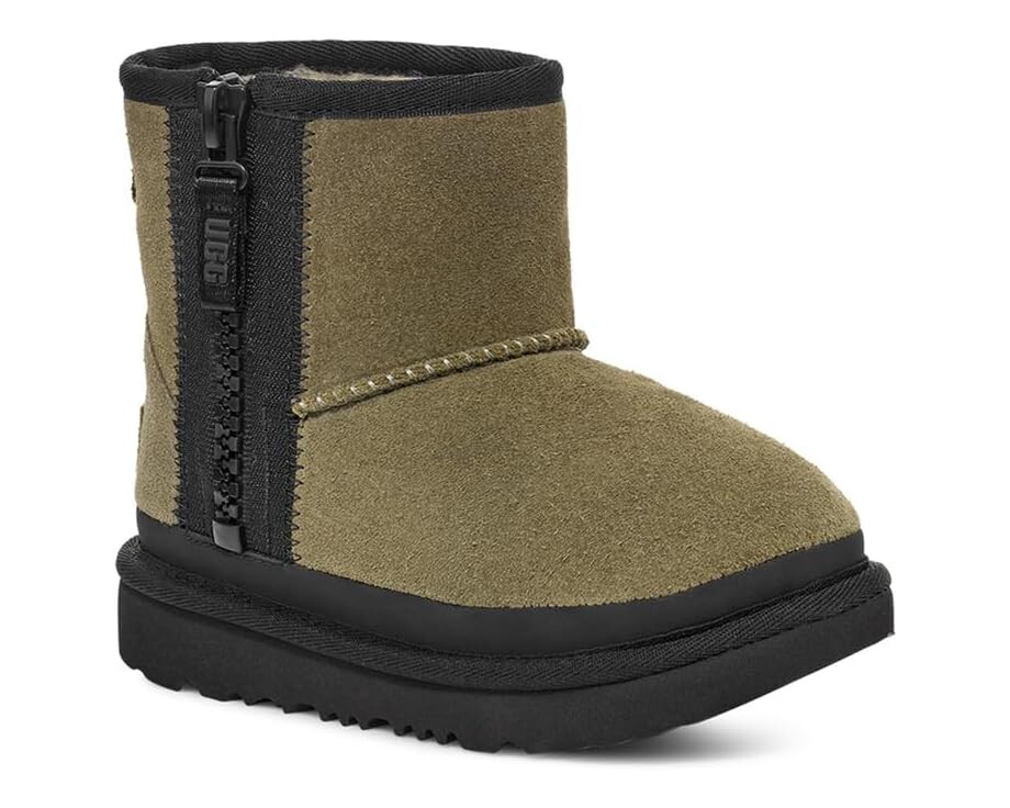 

Ботинки Ugg Classic Mini Zipper Tape Logo, цвет Burnt Olive