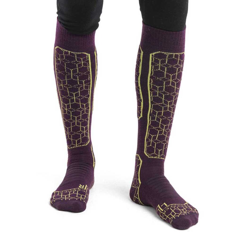 

Носки Icebreaker Ski+ Medium OTC Alpine Geo Merino Long, фиолетовый