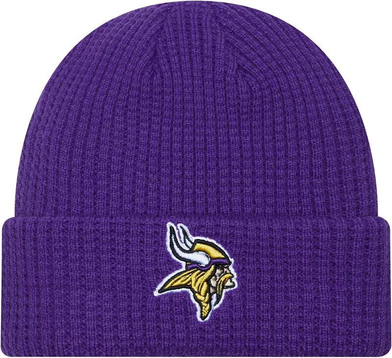 

Мужская цветная вязаная шапка New Era Minnesota Vikings Prime Team