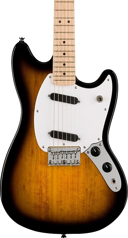 

Электрогитара Squier Sonic Mustang Electric Guitar, Maple Fingerboard, 2-Color Sunburst