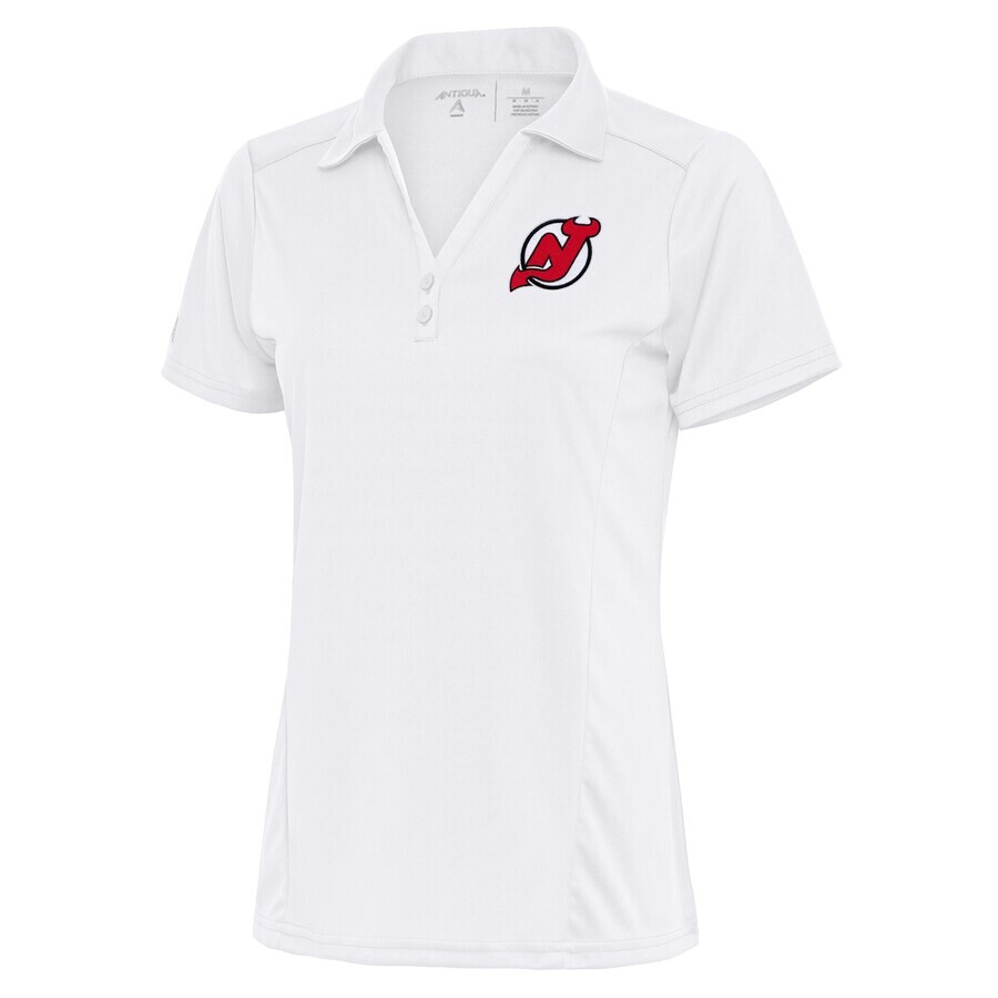 

Поло с коротким рукавом Antigua New Jersey Devils, белый