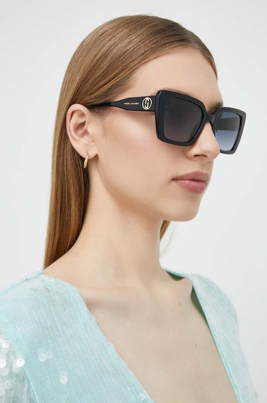 Солнечные очки Marc Jacobs, черный солнцезащитные очки marc jacobs mj 1052 s 05l ha 51