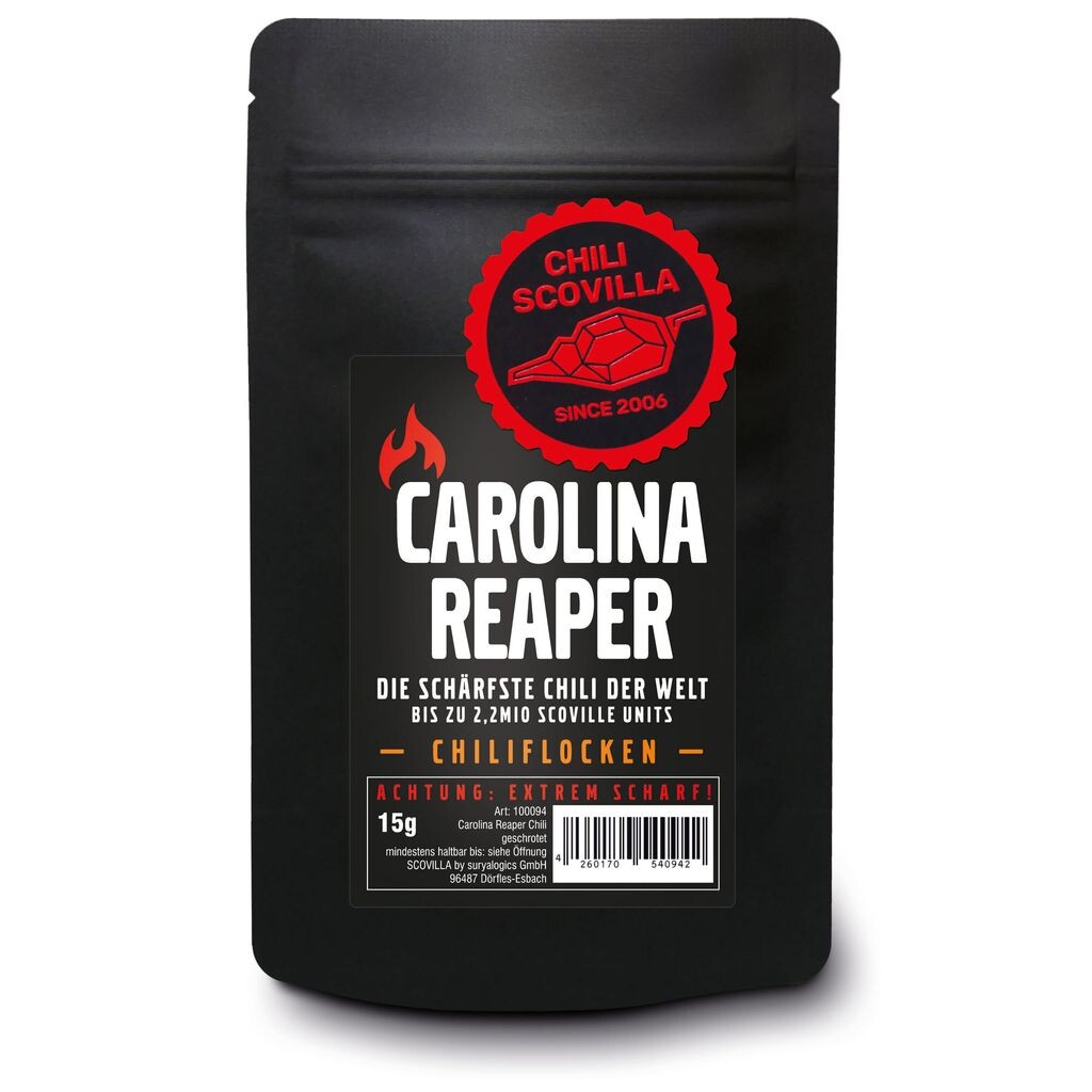 

Хлопья CHILI SCOVILLA Carolina Reaper в SealPack, 15г