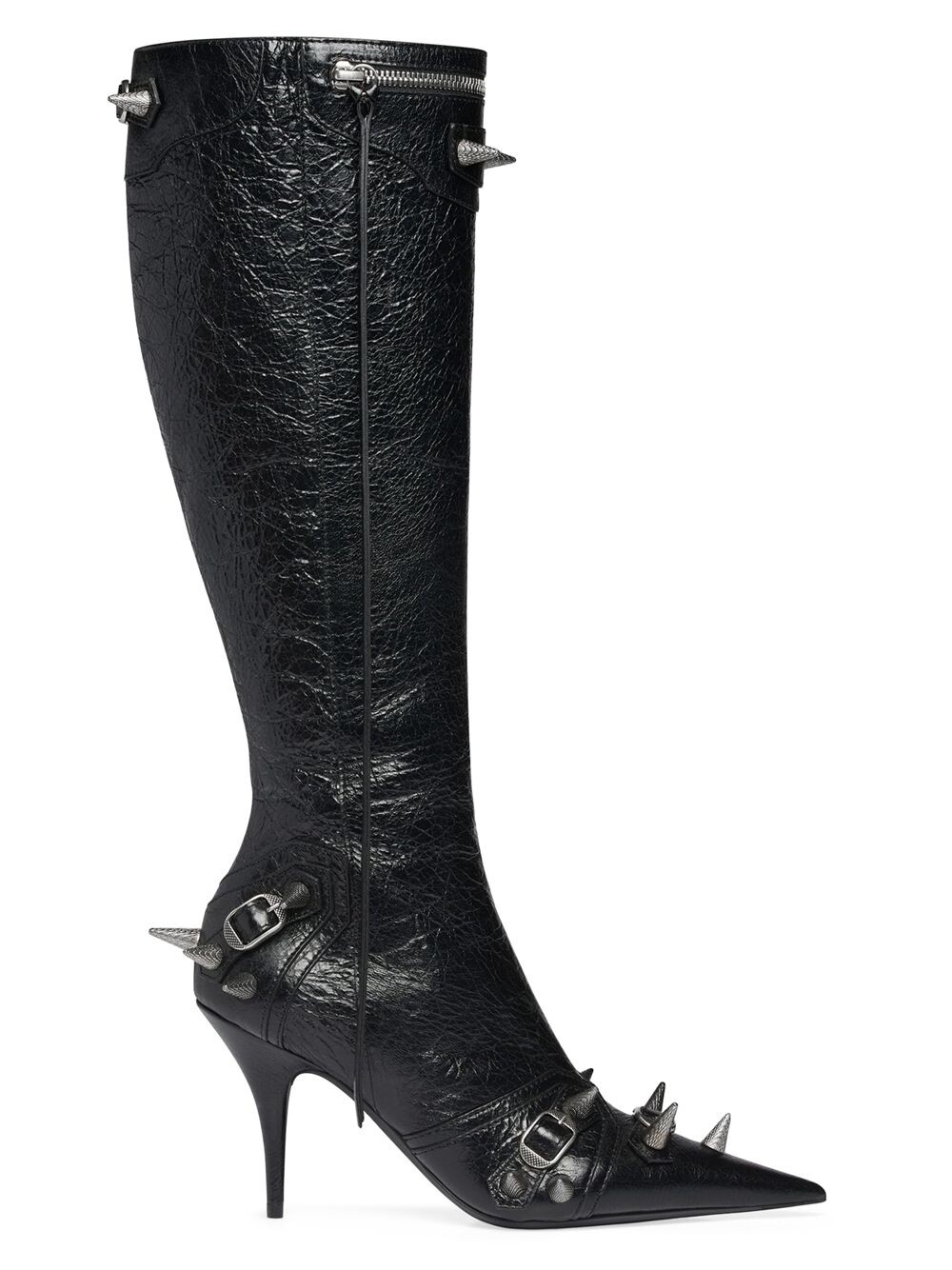 

Сапоги Cagole Spike 90 мм Balenciaga, черный