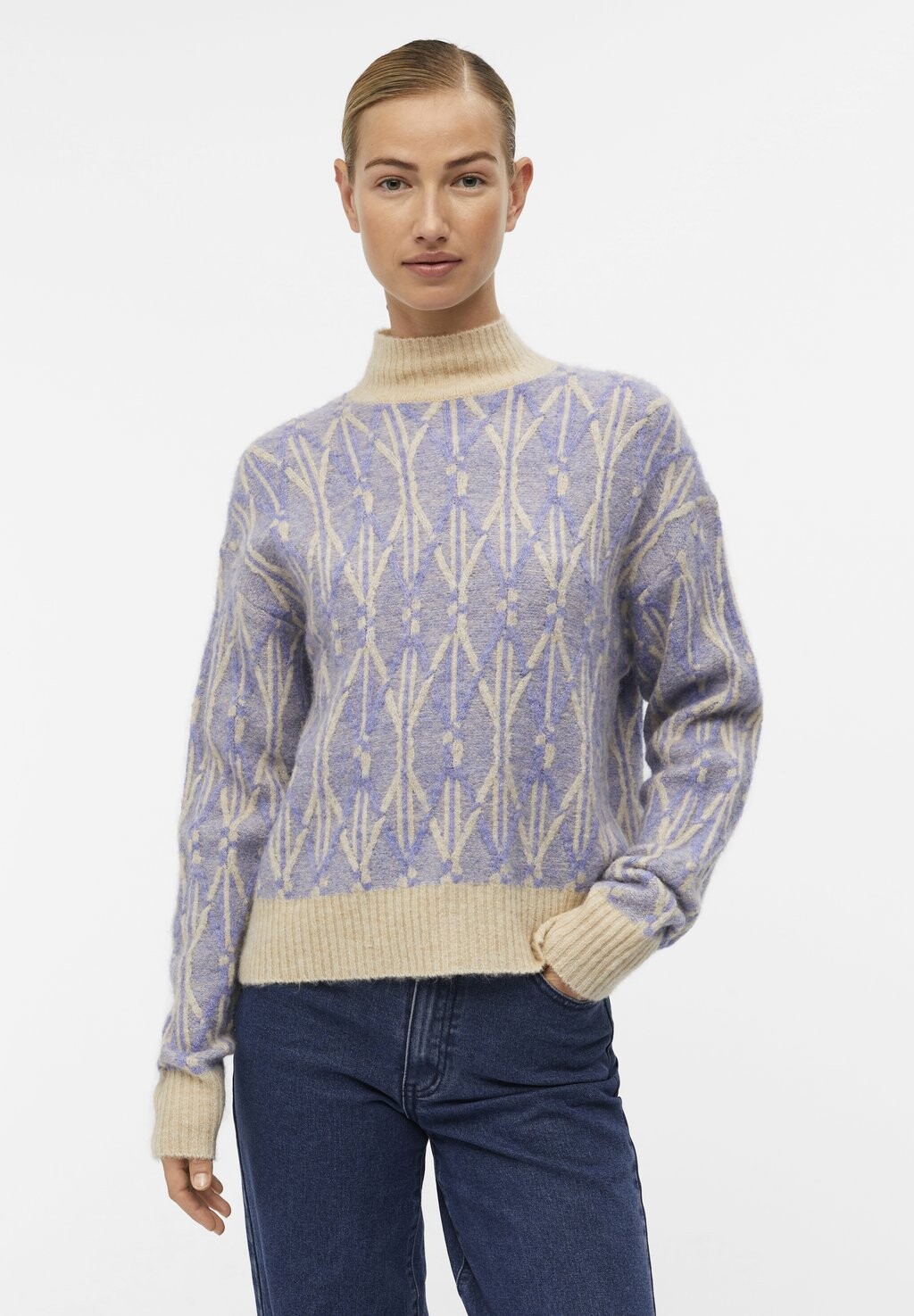 

Свитшот Object STRICKPULLOVER WOLLGEMISCH, цвет sandshell