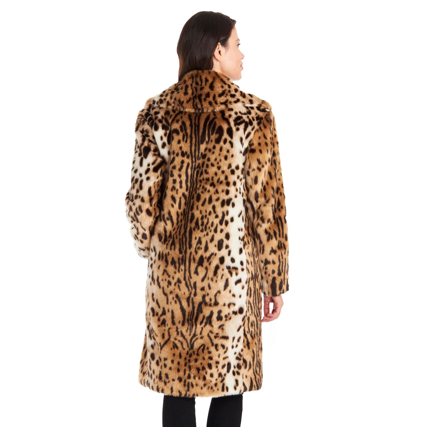 Женское пальто Fleet Street из искусственного меха с леопардовым принтом Fleet Street кахон fleet dc6mj bk