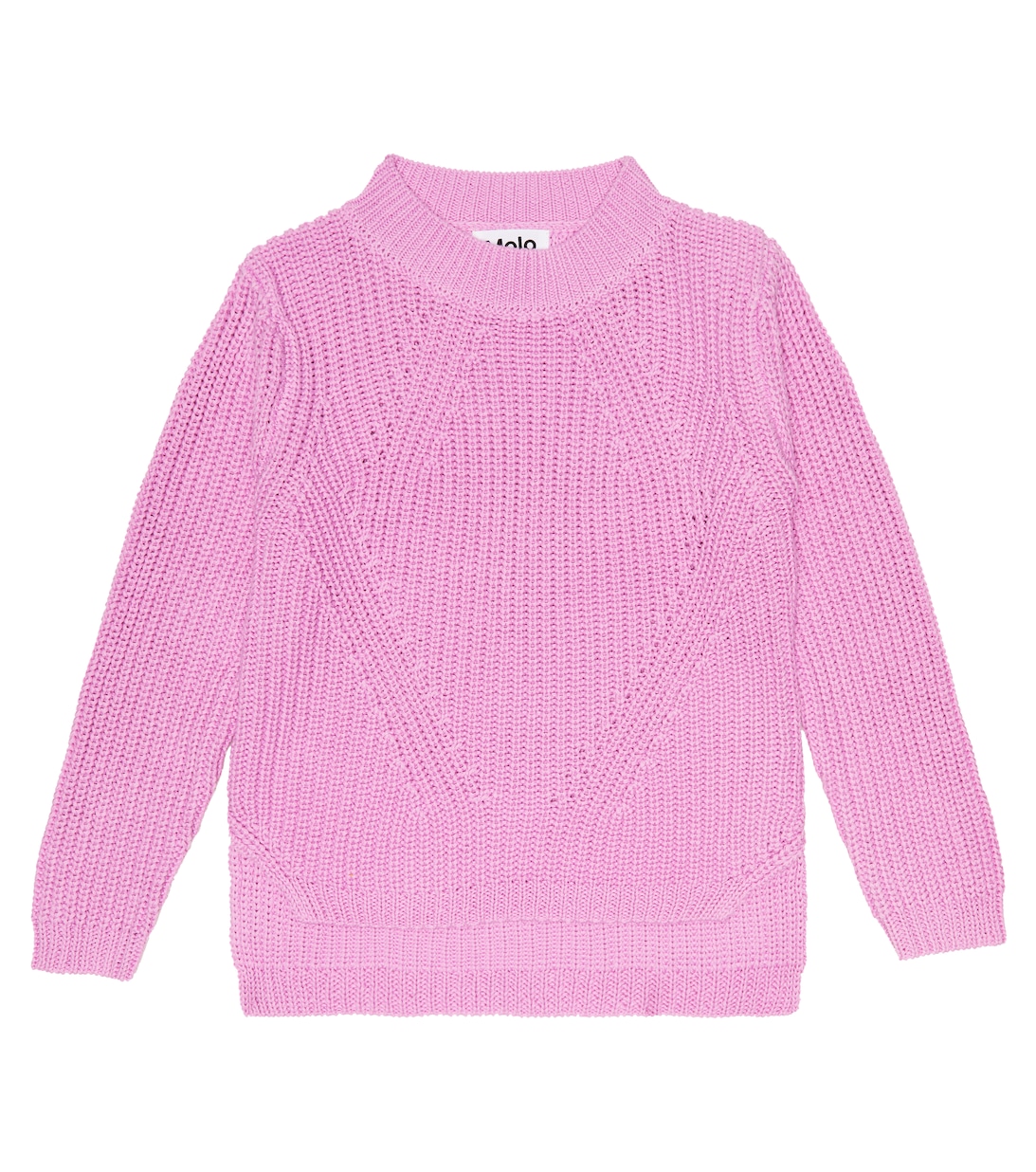 цена Хлопковый свитер Гиллис Molo, фиолетовый