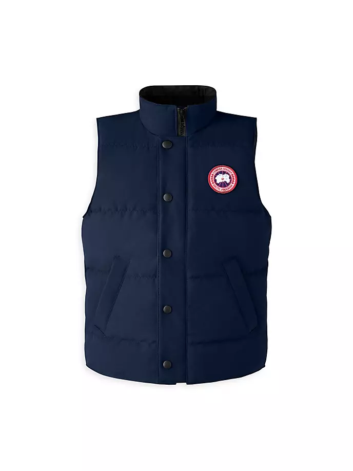 

Жилет Vanier для маленьких мальчиков и мальчиков Canada Goose, цвет atlantic navy