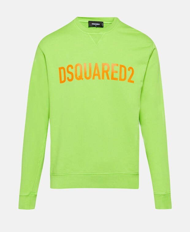 

Толстовка Dsquared2, неоновый зеленый