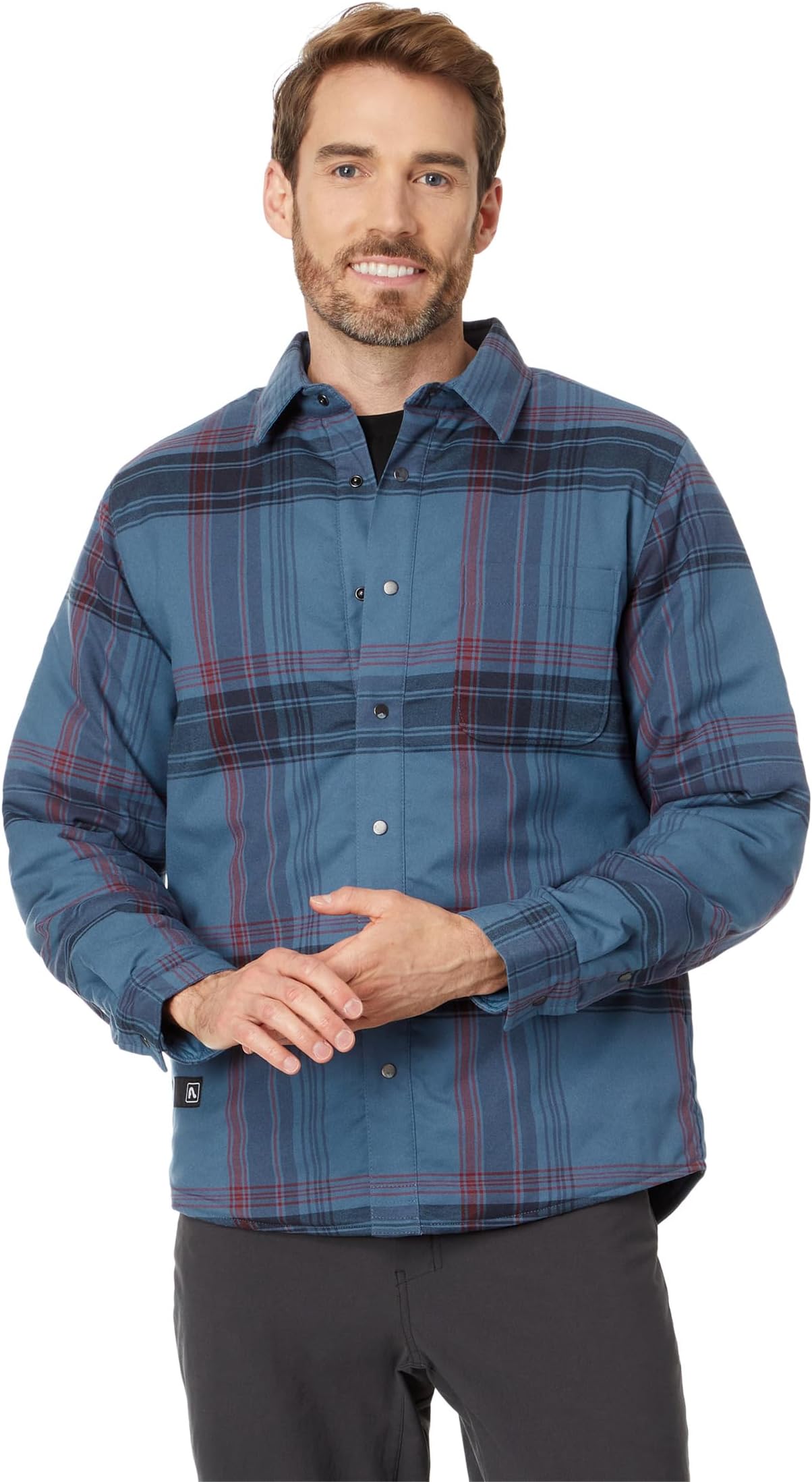 

Рубашка Flylow Sinclair Insulated Flannel, цвет River/Night