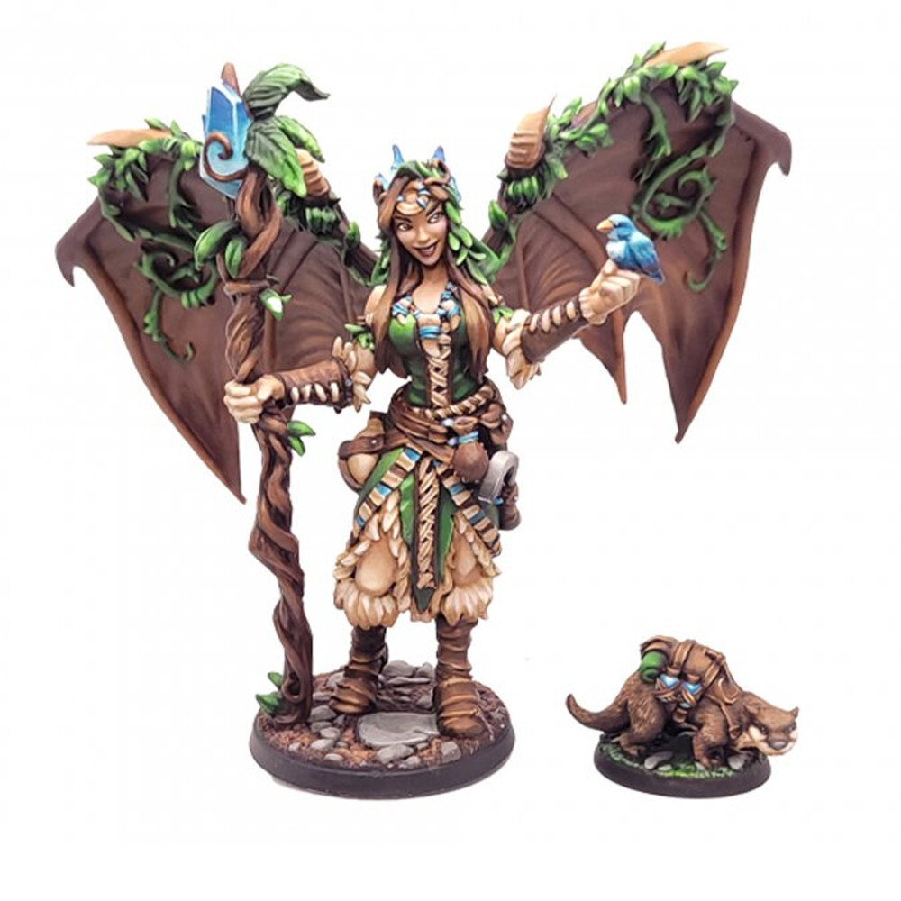 

Миниатюра Reaper Bones: Druid Sophie & Ottley (2023 ReaperCon)