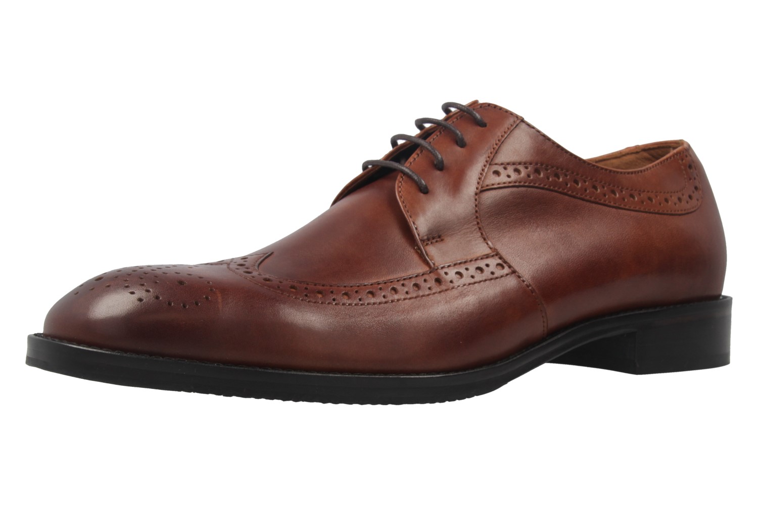 Туфли на шнуровке MANZ Business Schuhe, коричневый