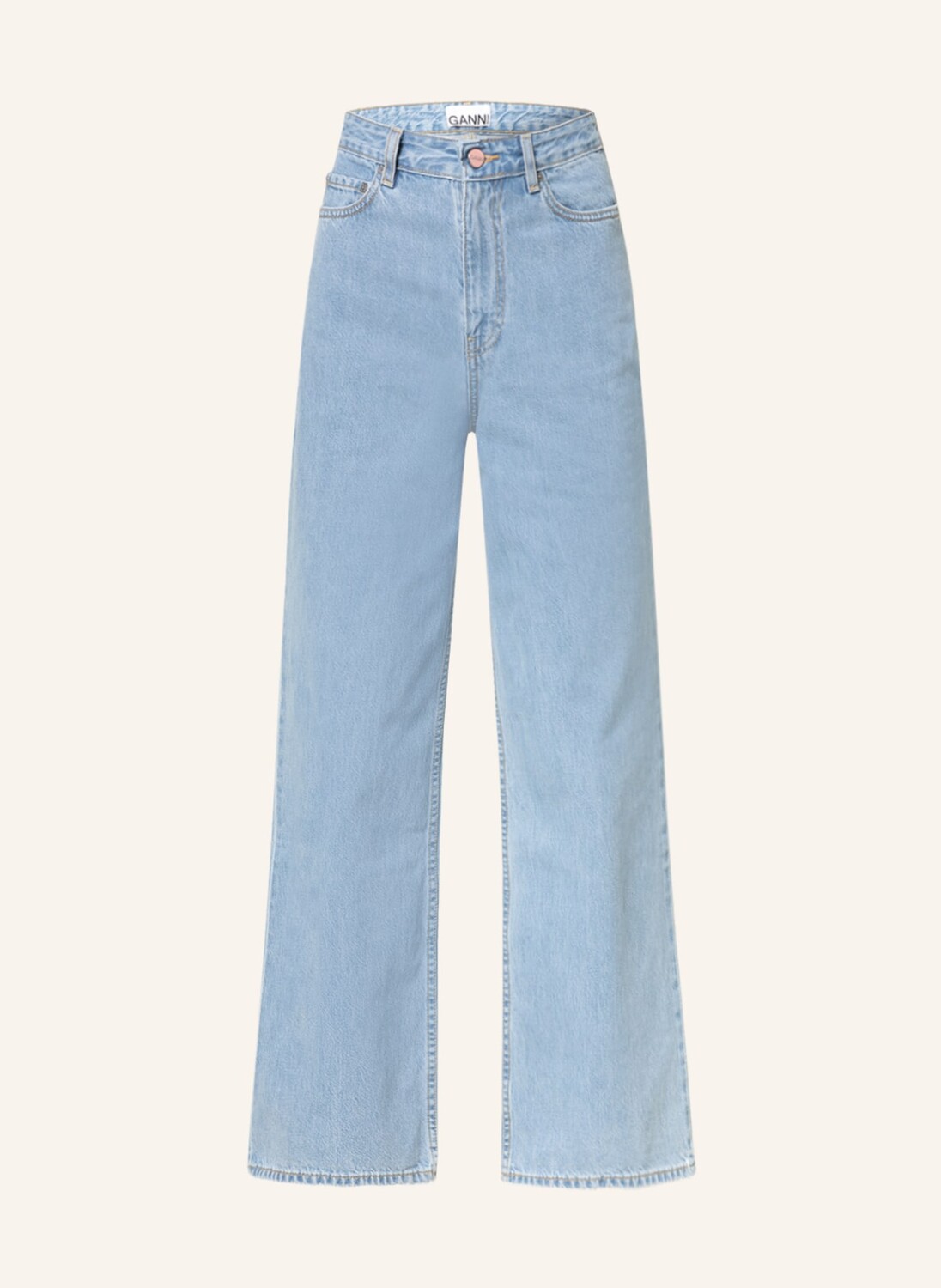 

Джинсы GANNI Straight MAGNY
