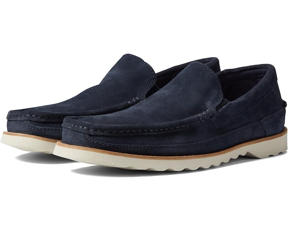 

Лоферы Clarks Durleigh Edge, цвет Navy Suede