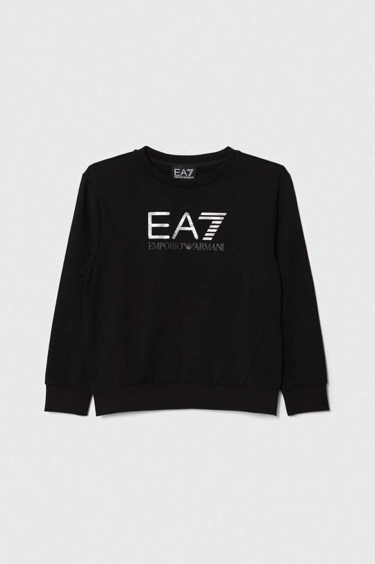 

Детская толстовка EA7 Emporio Armani, черный
