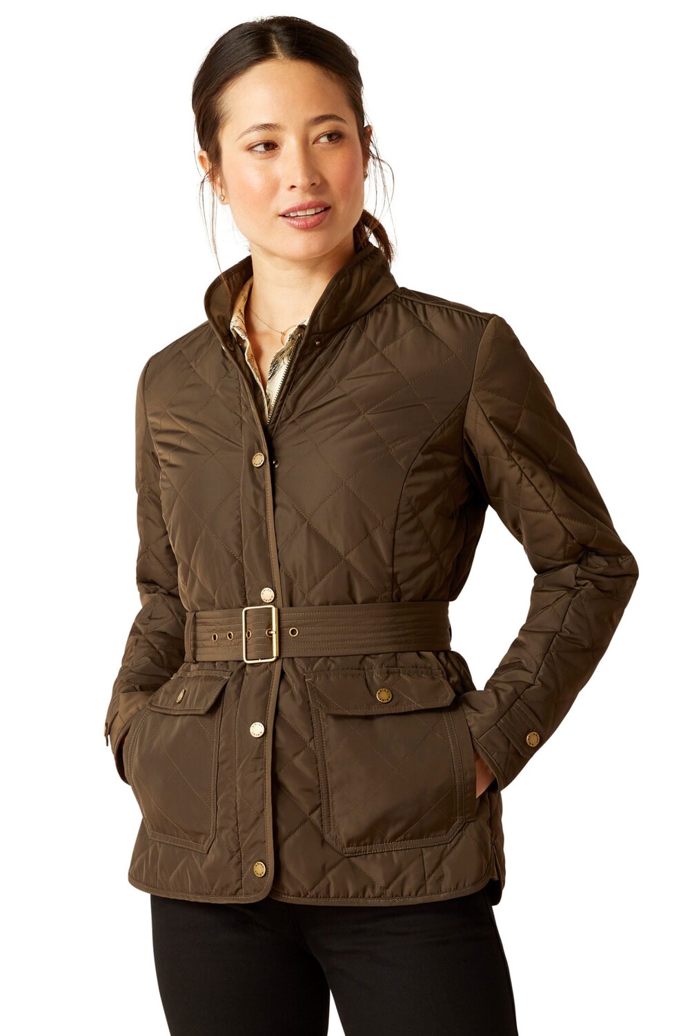 

Зеленая куртка Woodside Ariat, зеленый