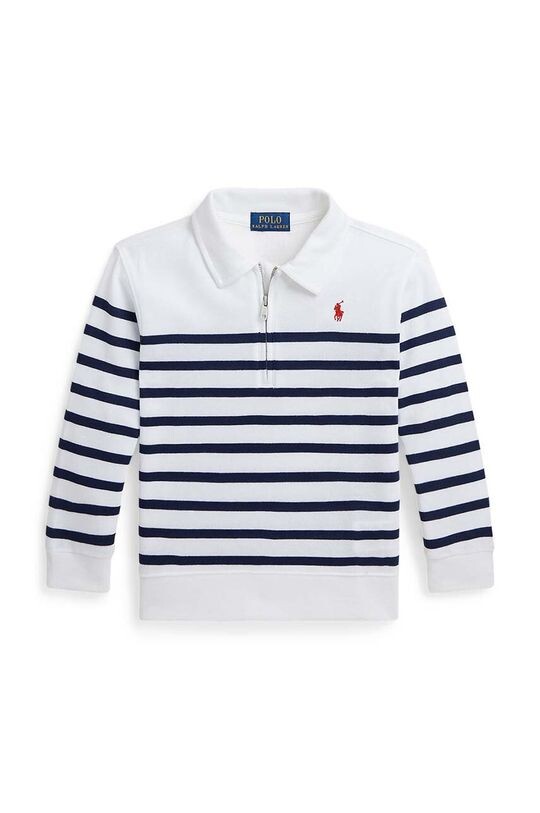 

Детская хлопковая толстовка Polo Ralph Lauren, белый