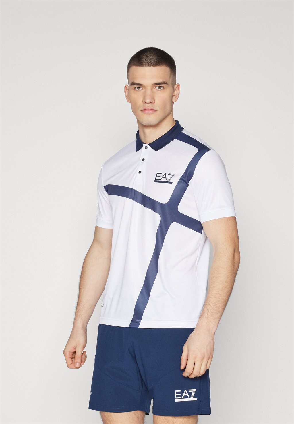 Спортивная футболка TENNIS PRO GRAPHIC EA7 Emporio Armani, цвет white