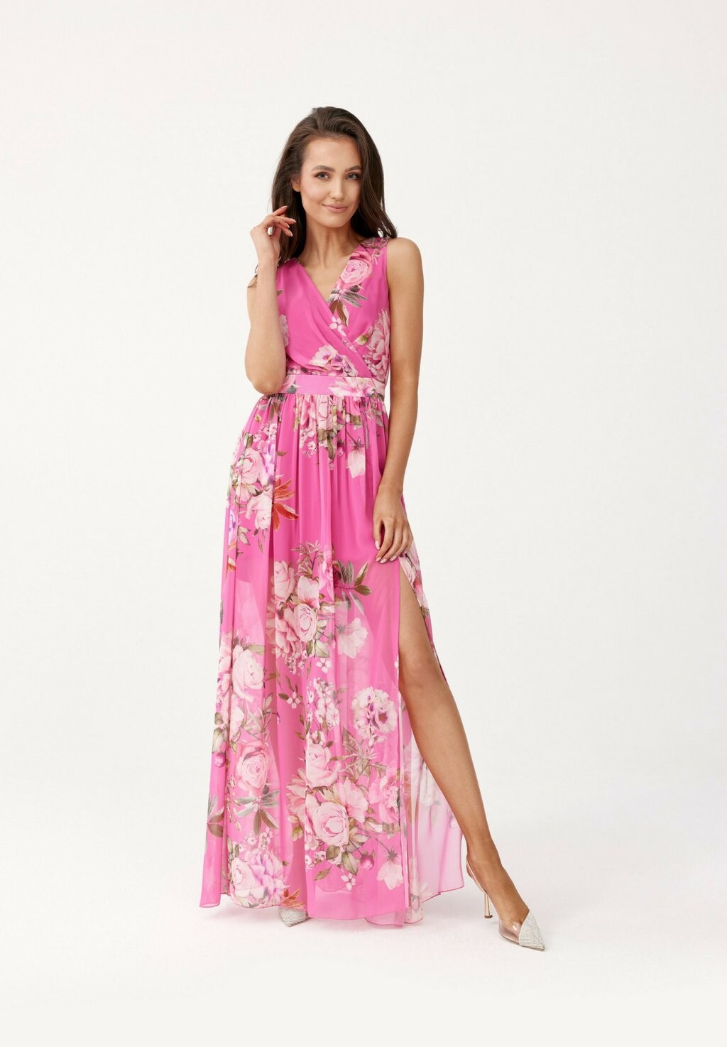 

Длинное платье Roco Fashion, розовый
