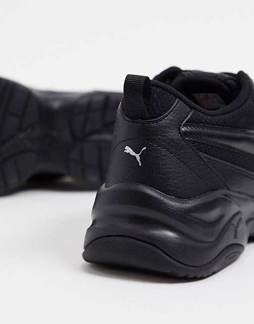 

Черные кроссовки Puma Cilia Chunky, Черный