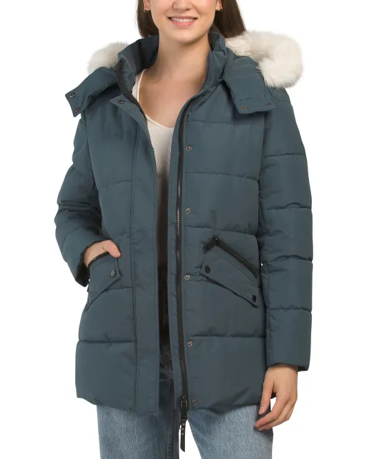 

Пуховик Rebecca Minkoff, цвет Storm
