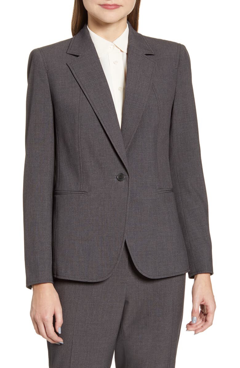 

Меланжевая куртка ANNE KLEIN