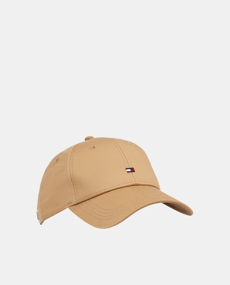 

Кепка из органического хлопка цвета Camel с деталью спереди Tommy Hilfiger, коричневый