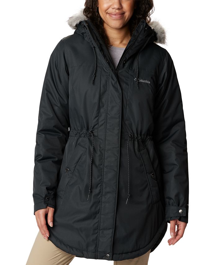 Женская куртка средней длины Suttle Mountain Columbia, черный